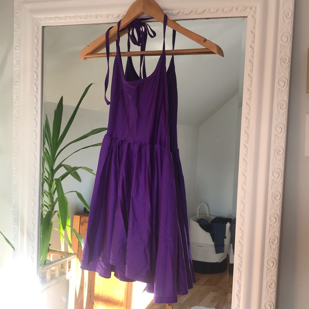 American Apparel Purple Dress 🧚